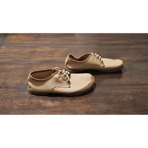 Tadeevo Derby Light Brown Minimalist Shoes Sz 39 Zero Drop Leather Wide Toe Box